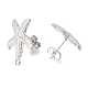 304 Stainless Steel Stud Earring Findings(STAS-D391-03B-P)-2