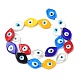 Handmade Eye Evil Lampwork Beads Strands(LAMP-G168-07)-2