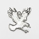 Eagle/Hawk Charm Tibetan Style Zinc Alloy Pendants(PALLOY-N0110-06AS)-2
