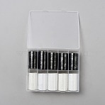 10 Rolls PET Nail Art Stickers, Self-adhesive, for DIY Nail Decals Design Manicure Decor, Black, 100x4x0.003cm(MRMJ-WH20008-28A)