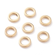 Brass Linking Rings, Long-Lasting Plated, Round Ring, Real 24K Gold Plated, 6x1mm, Inner Diameter: 4mm(X-KK-Y003-03A-G)