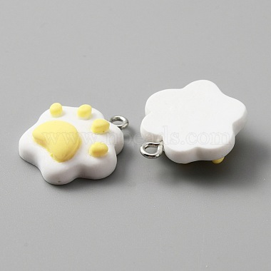 Platinum Yellow Others Iron+Resin Pendants