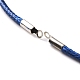 Accessoires de confection collier cordon rond ciré(MAK-XCP0001-07)-3