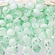 perles de verre craquel&eacute; transparente(GLAA-TAC0015-10C)-1