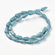 Synthetic Turquoise Beads Strands(G-E456-19-7x14mm)-1