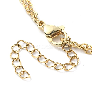 Brass Braided Macrame Rhombus Pouch Empty Stone Holder Bracelet Making(BJEW-JB09904-02)-4