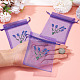20Pcs Polyester Mesh Sachet Packing Drawstring Bgas(ABAG-TA0002-20D)-5