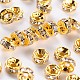 Brass Rhinestone Spacer Beads(RB-A014-Z5mm-01G-NF)-1