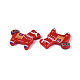 bedruckte opake Harzperlen(RESI-N043-07B)-2