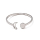 304 Stainless Steel Open Cuff Rings(RJEW-Q808-01B-P)-2