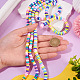 4Strands 2 Styles Handmade Polymer Clay Beads Strands(CLAY-TA0002-08)-5