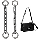 Alloy Bag Strap Extender Cross Chains(PURS-WH0001-71B)-1