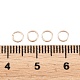 Messing geschlossene Biegeringe(KK-D257-01RG-08)-3