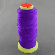 Nylon Sewing Thread, Blue Violet, 0.6mm, about 500m/roll(NWIR-Q005A-16)