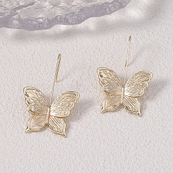 Fashionable Minimalist Style Butterfly Alloy Dangle Earrings(YR2764)