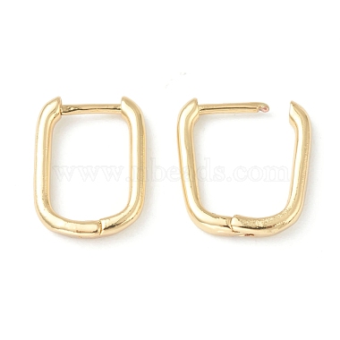 Brass Huggie Hoop Earrings(EJEW-L234-025G)-2