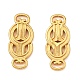 Brass Knot Links Connector Charms(KK-F941-06G)-1