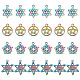 24pcs 4 styles de pendentifs en alliage(FIND-AR0004-38)-1