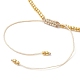bracelets de perles tressées en perles naturelles et graines(BJEW-JB09722)-6