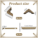 60Pcs Iron Corner Protector(IFIN-OC0001-09)-2