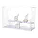 Vitrine für Minifiguren aus transparentem Kunststoff(ODIS-WH0025-142A)-1