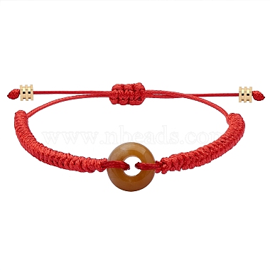 Red Yellow Jade Bracelets