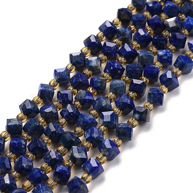 Rhombus Lapis Lazuli Beads