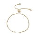 Brass Box Chains Slider Bracelet Makings(KK-E068-VD012-2)-1