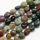 Natural Indian Agate Nuggets Bead Strands(G-L154-01)-1