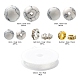 96 pièces kit de perles rondes en howlite synthétique pour la fabrication de bijoux à bricoler soi-même(DIY-FS0002-02)-3