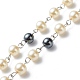 Synthetic Hematite & Glass Rosary Bead Necklaces for Women(NJEW-JN03992)-6