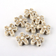Flower Plating Acrylic Beads(X-PACR-Q102-138A)-1
