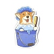 50 個 50 スタイル紙コーギー犬漫画ステッカー セット(STIC-P004-23G)-3