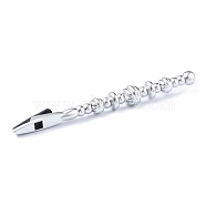 ABS Plastic Bracelet Helper, for Helping Jewelry Wearing Tool, Silver, 17.7x1.6x1.8cm(TOOL-O008-01B)