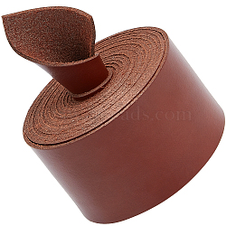 Imitation Leather, Garment Accessories, Saddle Brown, 200x3.75x0.12cm(DIY-WH0502-86C-05)