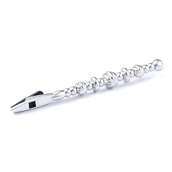 ABS Plastic Bracelet Helper, for Helping Jewelry Wearing Tool, Silver, 17.7x1.6x1.8cm