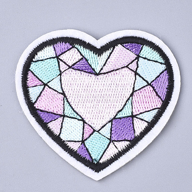 Computerized Embroidery Cloth Iron On Patches(FIND-T030-141)-2