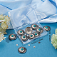 10Pcs 1-Hole Alloy & Turquoise Buttons(FIND-GF0003-47)-7