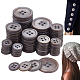 120Pcs 4 Style 4-Hole Natural Shell Buttons(FIND-GA0003-28A)-1