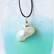 Natural Conch and Shell Pendant Necklaces(YJ0466-15)