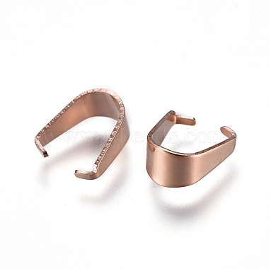 Rose Gold Stainless Steel Bail