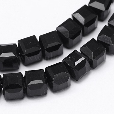 Faceted Cube Glass Bead Strands(X-EGLA-E041-5mm-A04)-2