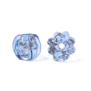 Handmade Gold Sand Lampwork Beads(LAMP-Q039-08F)-3