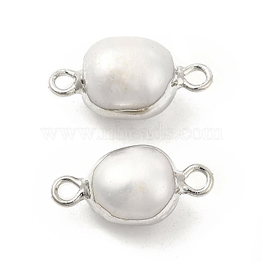 Natural Pearl Connector Charms(PEAR-P004-50P)-2