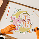 Plastic Reusable Drawing Painting Stencils Templates(DIY-WH0172-537)-5