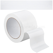 Adhesive Patch Tape, Floor Marking Tape, for Fixing Carpet, Clothing Patches, White, 70x0.3mm, about 20m/roll(AJEW-WH0419-06B-02)