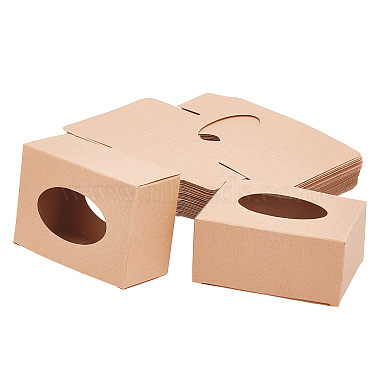 Tan Rectangle Paper Gift Boxes