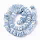 Chapelets de perles en aigue-marine naturelle(G-S315-46)-2