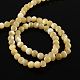 Round Natural Sea Shell Bead Strands(BSHE-Q025-04A)-2