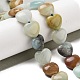 Natural Flower Amazonite Beads Strands(G-B022-29C)-1